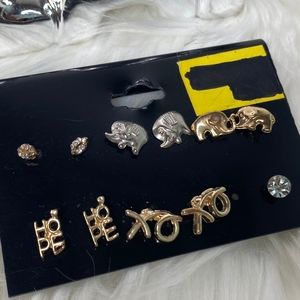 Cute trendy stud earrings